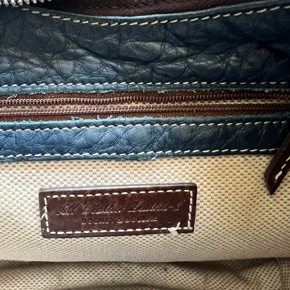 Dooney & Bourke handbag, Navy - Picture 4 of 9
